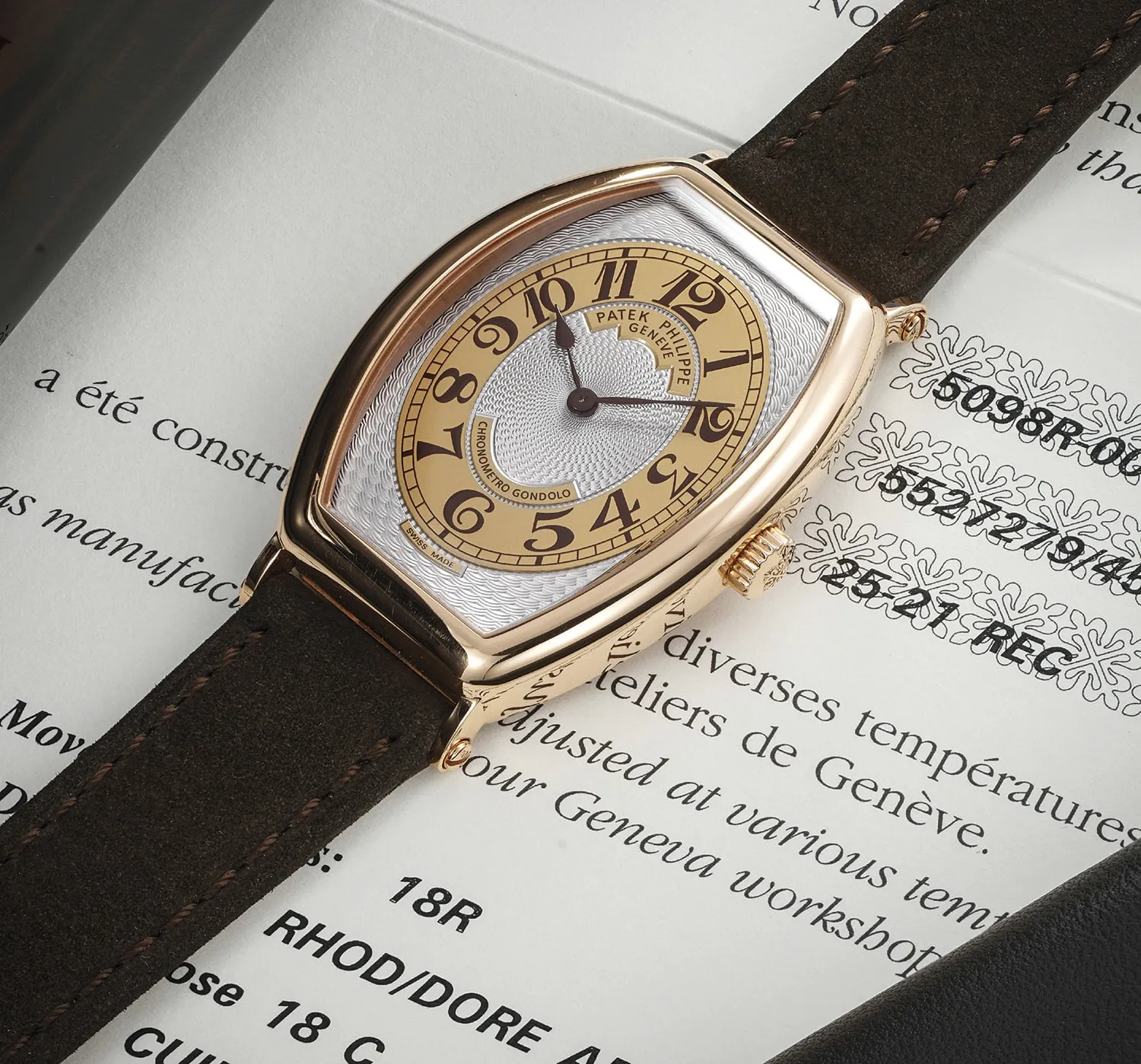 Patek Philippe Gondolo 5098R 32mm Rose gold Two-tone 1