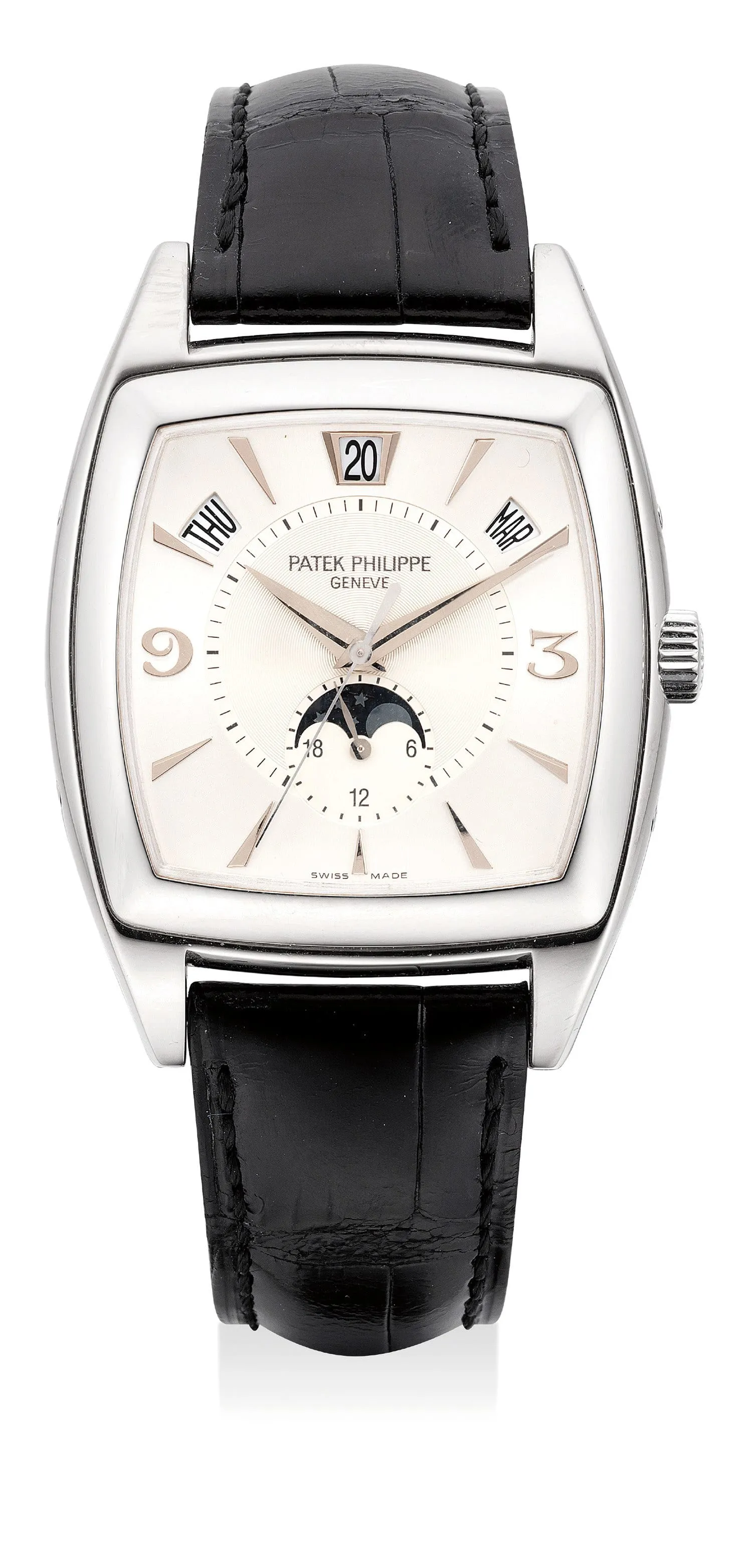 Patek Philippe Gondolo 5135G 38mm White gold Silver