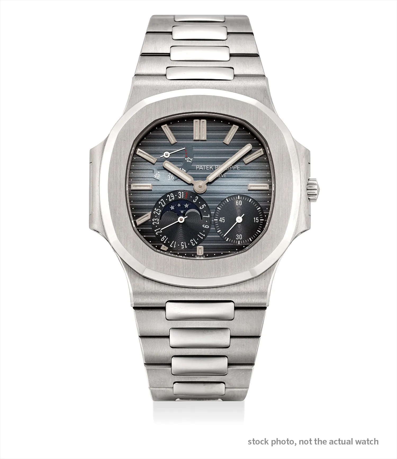 Patek Philippe Nautilus 3712/1A-001 42mm Stainless steel Blue 1