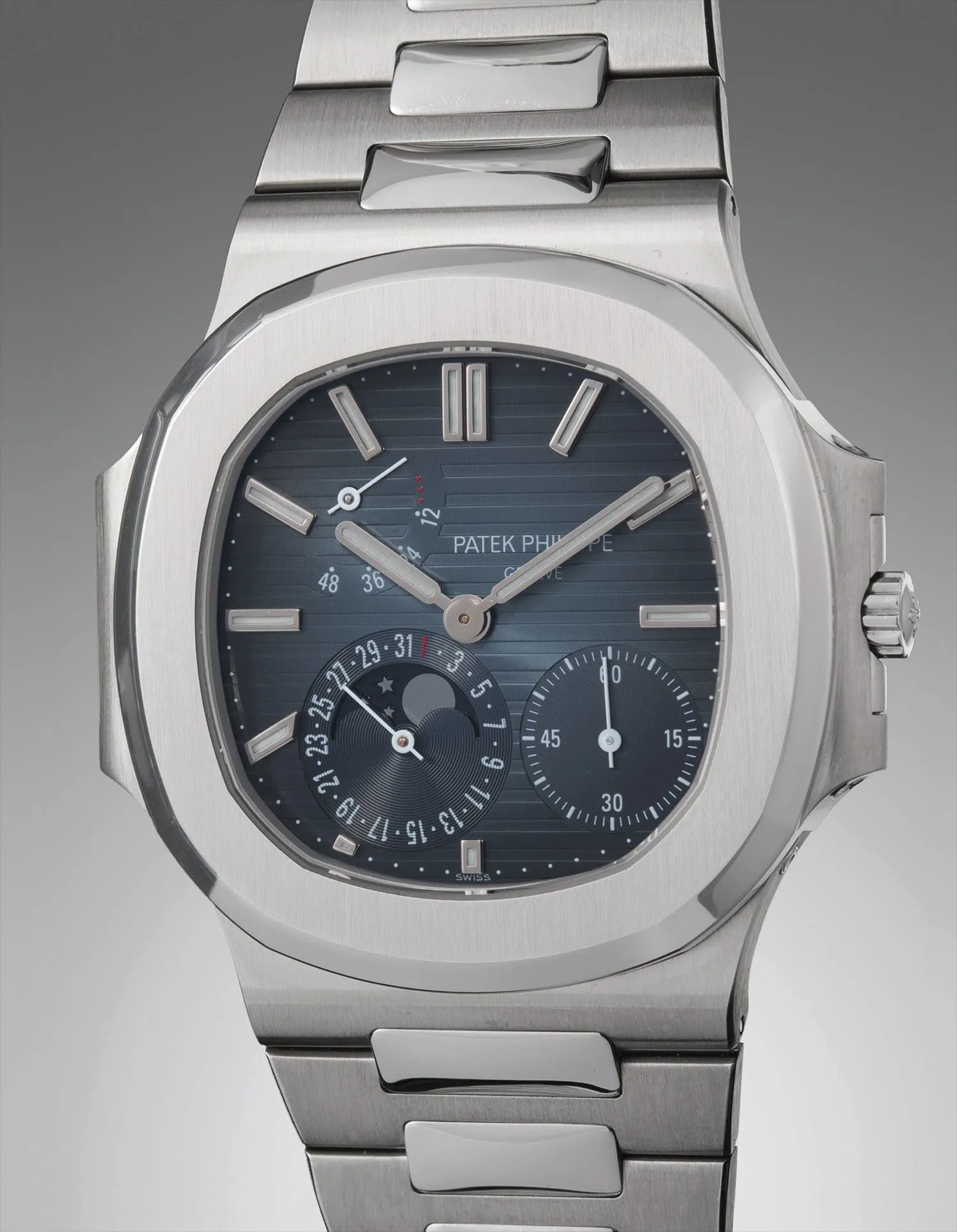 Patek Philippe Nautilus 3712/1A-001 42mm Stainless steel Blue