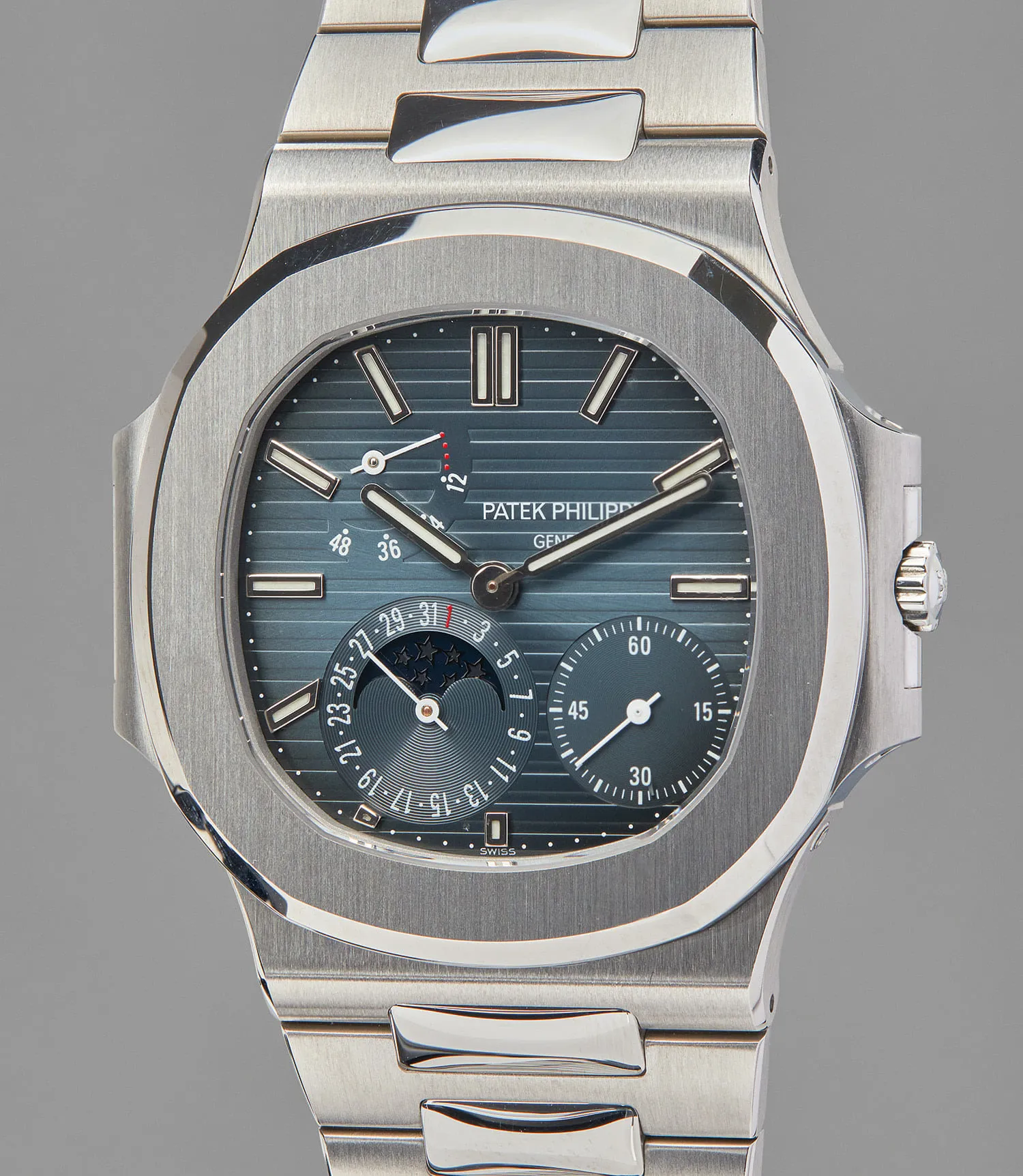 Patek Philippe Nautilus 3712/1A-001 42mm Stainless steel Blue