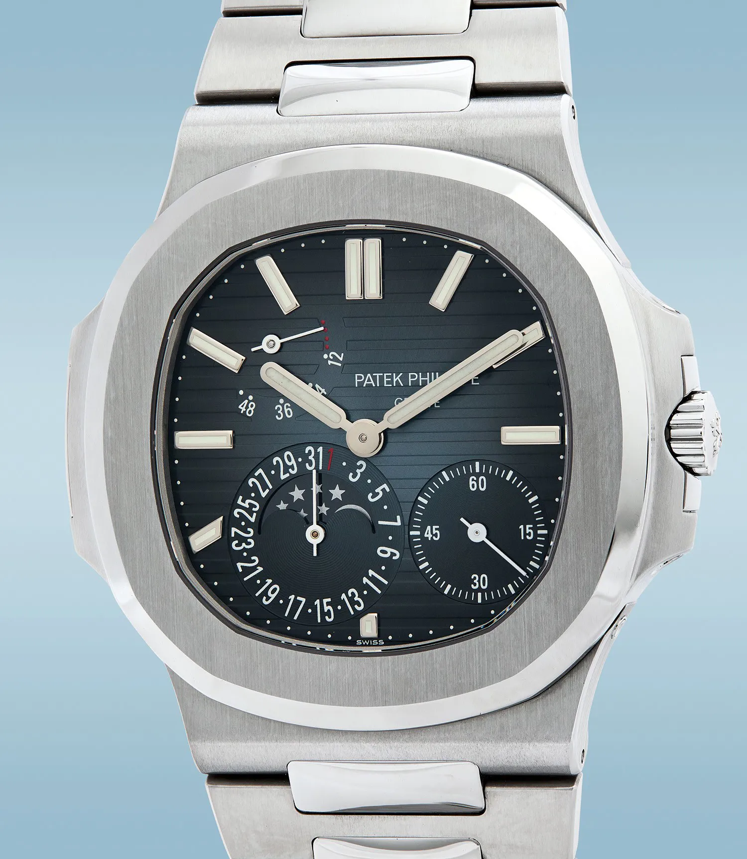 Patek Philippe Nautilus 5712/1A 43mm Stainless steel Blue