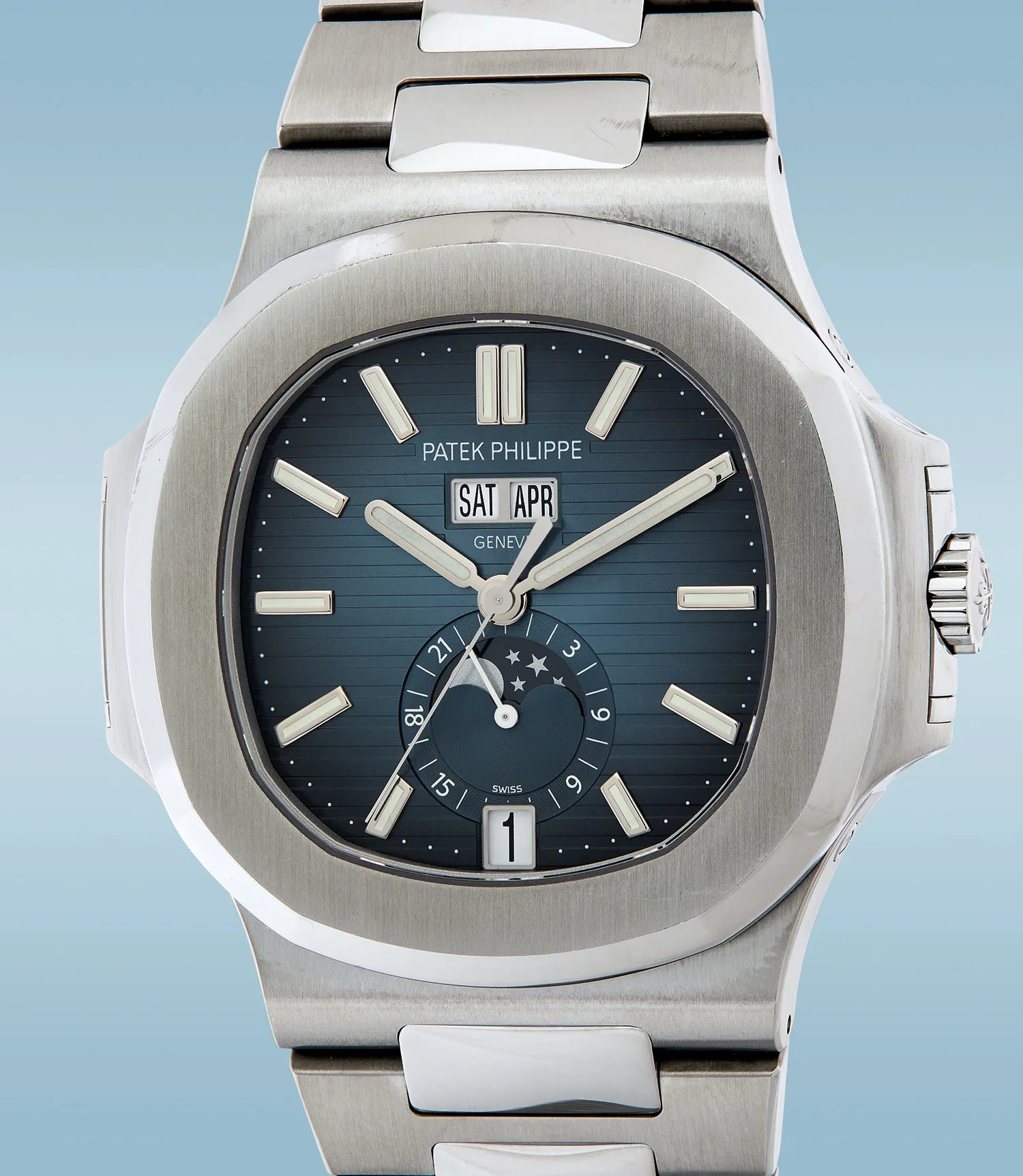 Patek Philippe Nautilus 5726/1A-014 40.5mm Stainless steel Blue