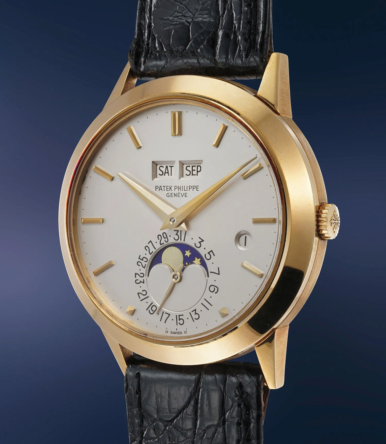 Patek Philippe Grand Complications 3450 37.5mm Yellow gold Silver