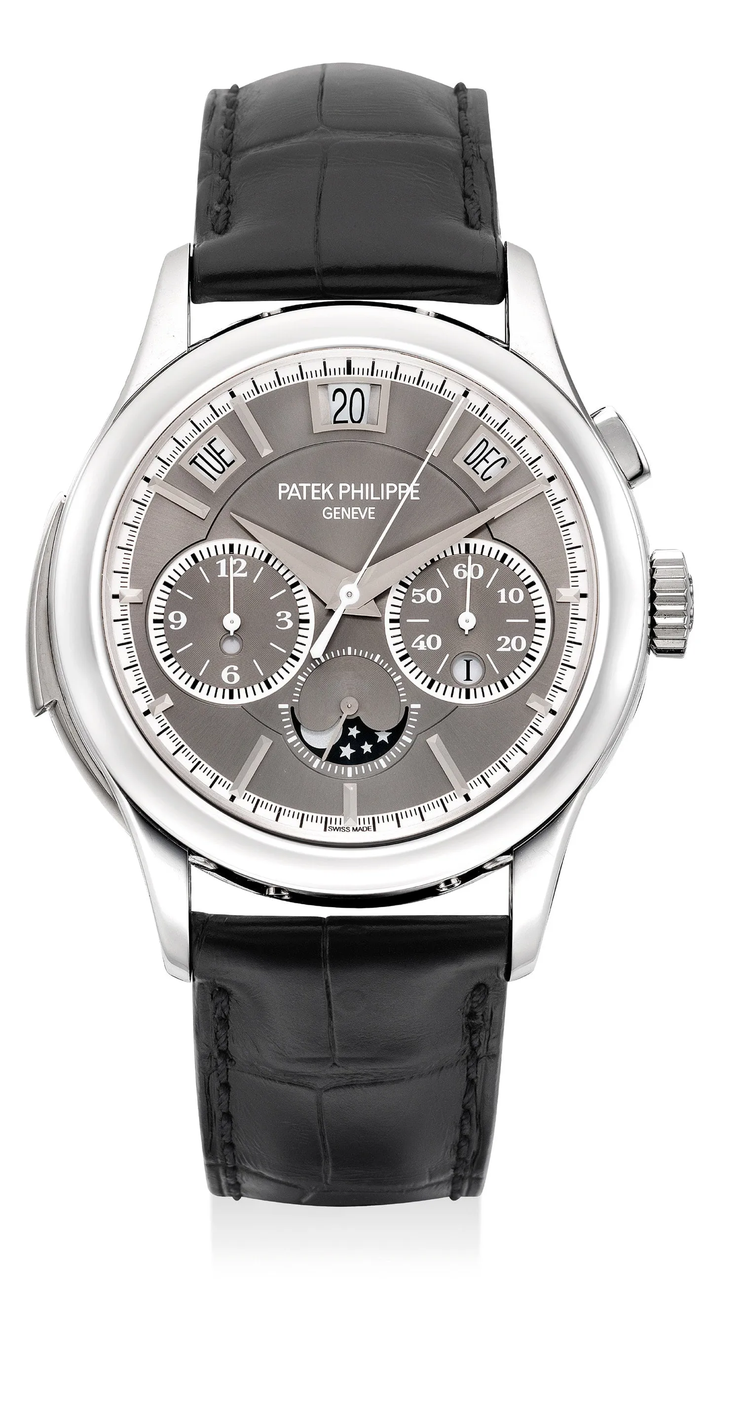 Patek Philippe Minute Repeater Perpetual Calendar Chronograph 5208P-001 42mm Platinum Gray