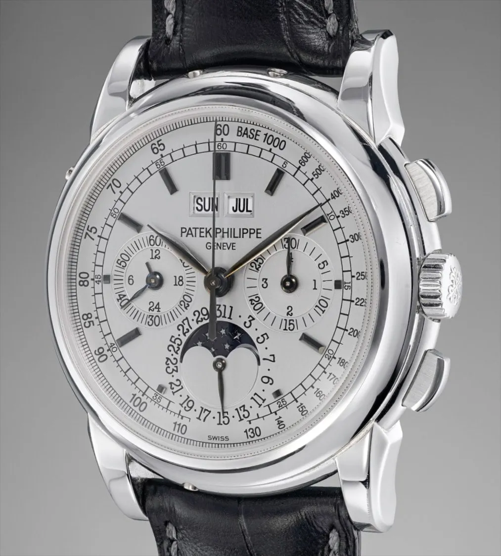 Patek Philippe Perpetual Calendar Chronograph 5970G 40mm White gold White 1