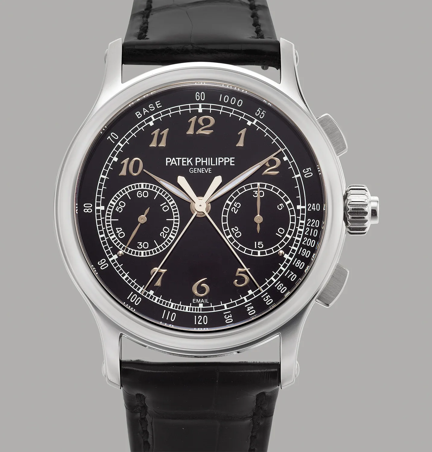 Patek Philippe Split-Seconds Chronograph 5370P-001 41mm Platinum Black 3