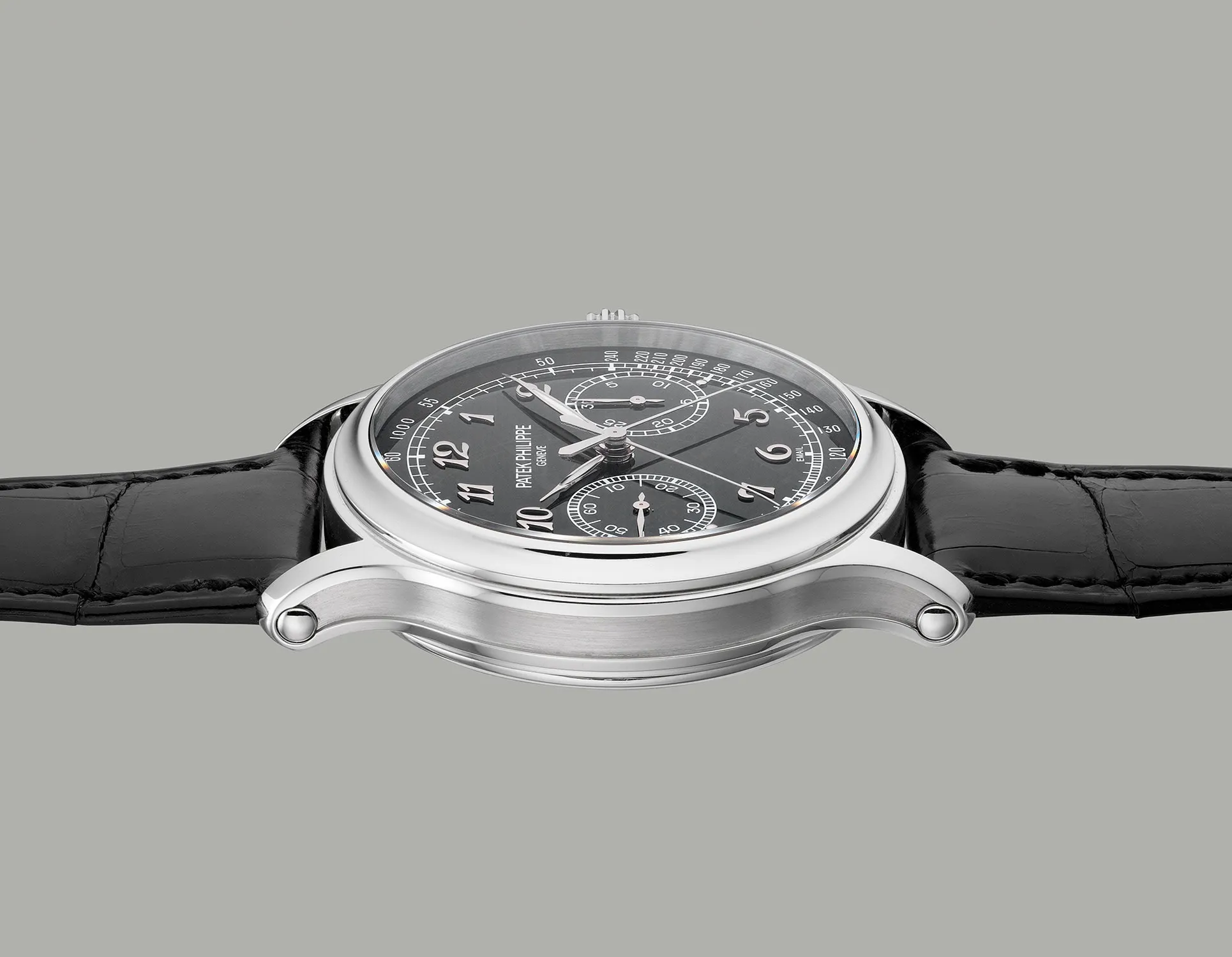 Patek Philippe Split-Seconds Chronograph 5370P-001 41mm Platinum Black 4