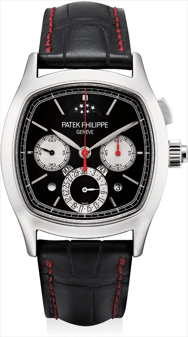 Patek Philippe Perpetual Calendar Split-Seconds Chronograph 5951 37.5mm Platinum Black