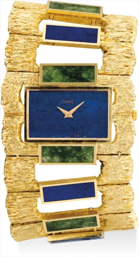 Piaget 9212 D76 41mm Yellow gold Lapis lazuli