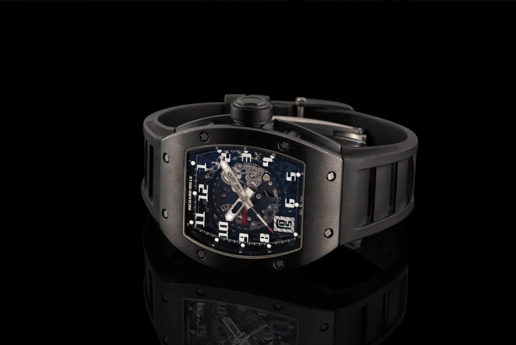 Richard Mille RM 010 RM010 AK Ti/2829 39mm Titanium Skeletonized