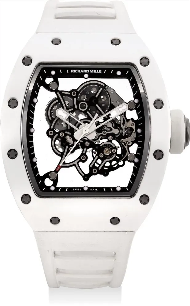 Richard Mille RM 055 RM 055 42mm Ceramic and Titanium Skeletonized