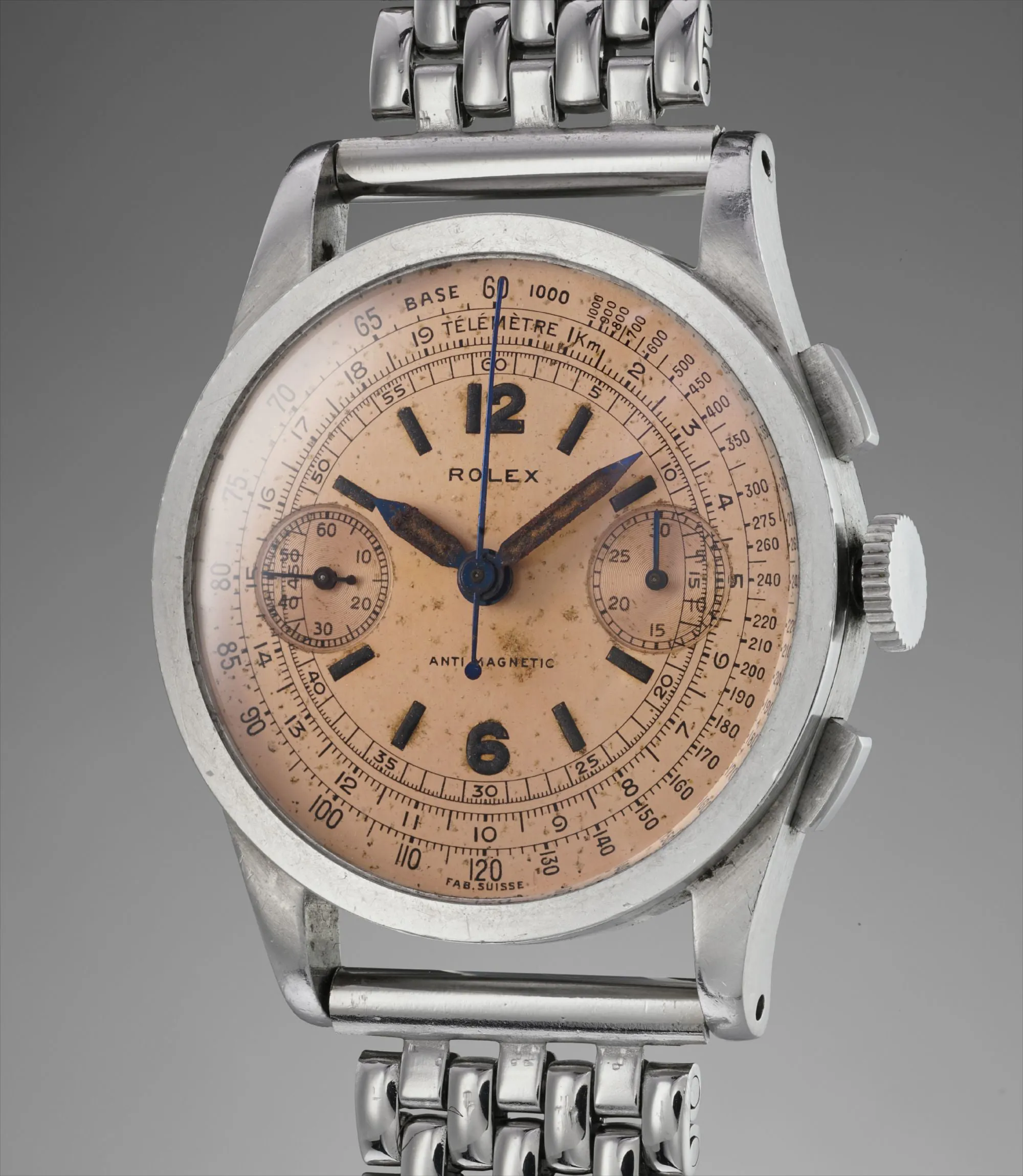 Rolex 2811 32.5mm Stainless steel Salmon