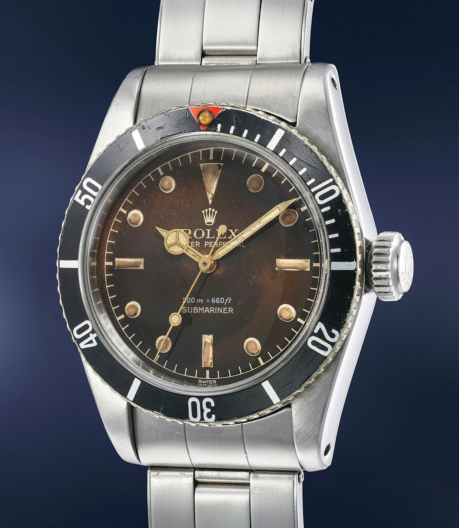 Rolex Submariner 6538 37.5mm Stainless steel Black