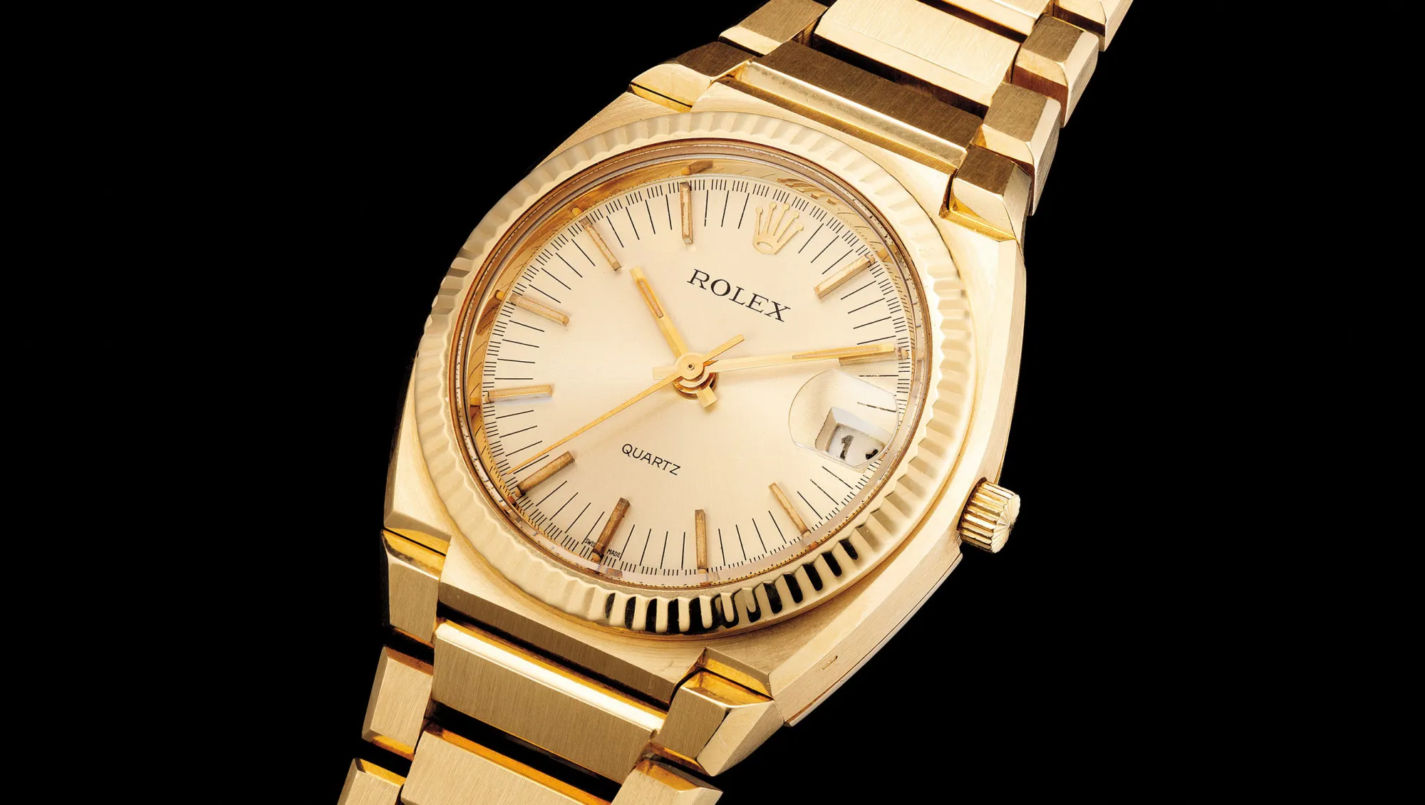 Rolex Datejust Oysterquartz 5100 39mm 18k yellow gold Gold