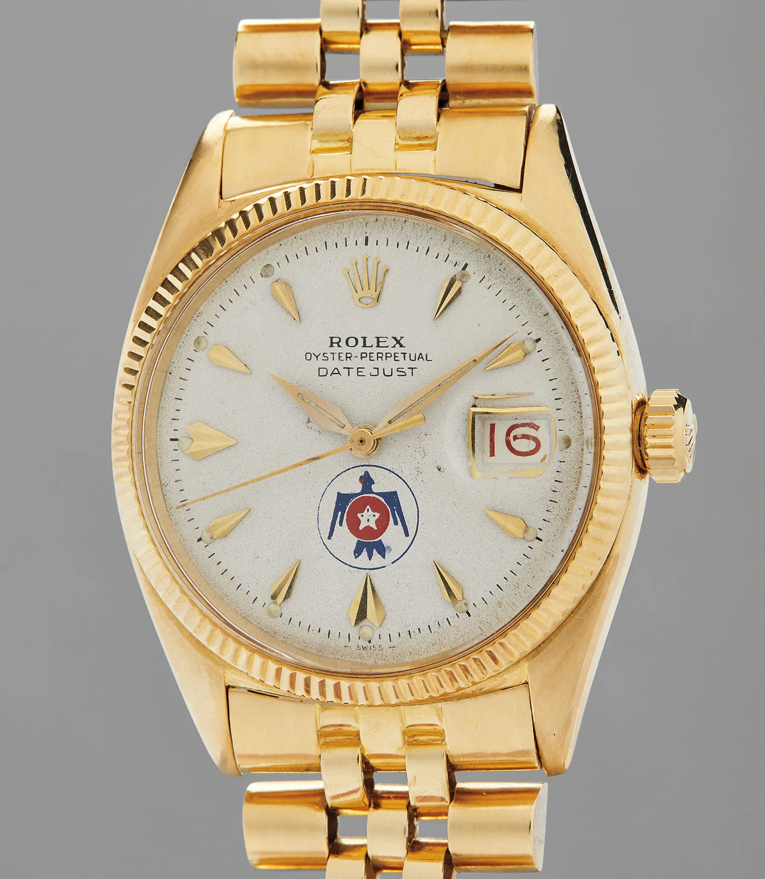 Rolex Datejust 36 6605 36mm Yellow gold White