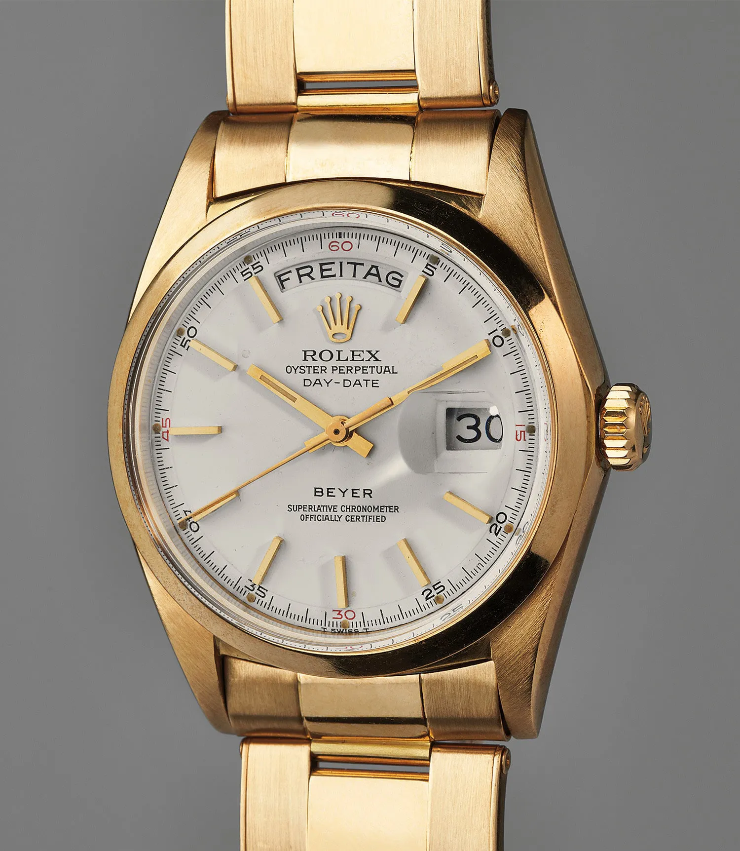 Rolex Day-Date 36 1802 36mm Yellow gold White