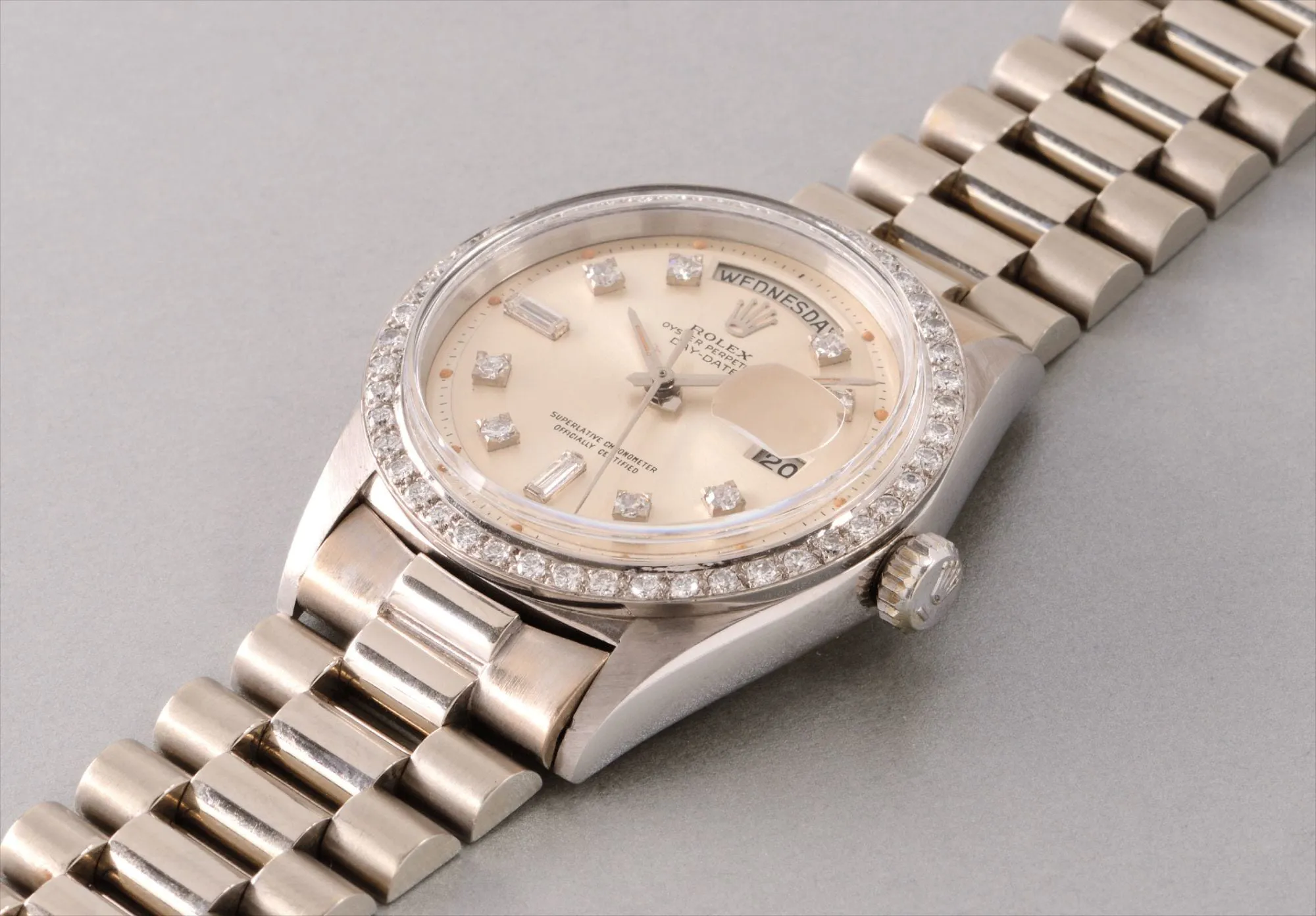 Rolex Day-Date 36 1804 36mm White gold Champagne