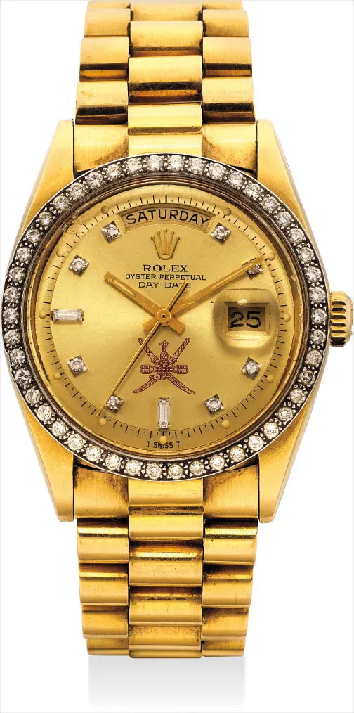 Rolex Day-Date 36 1804 36mm Yellow gold and Diamond Yellow gold