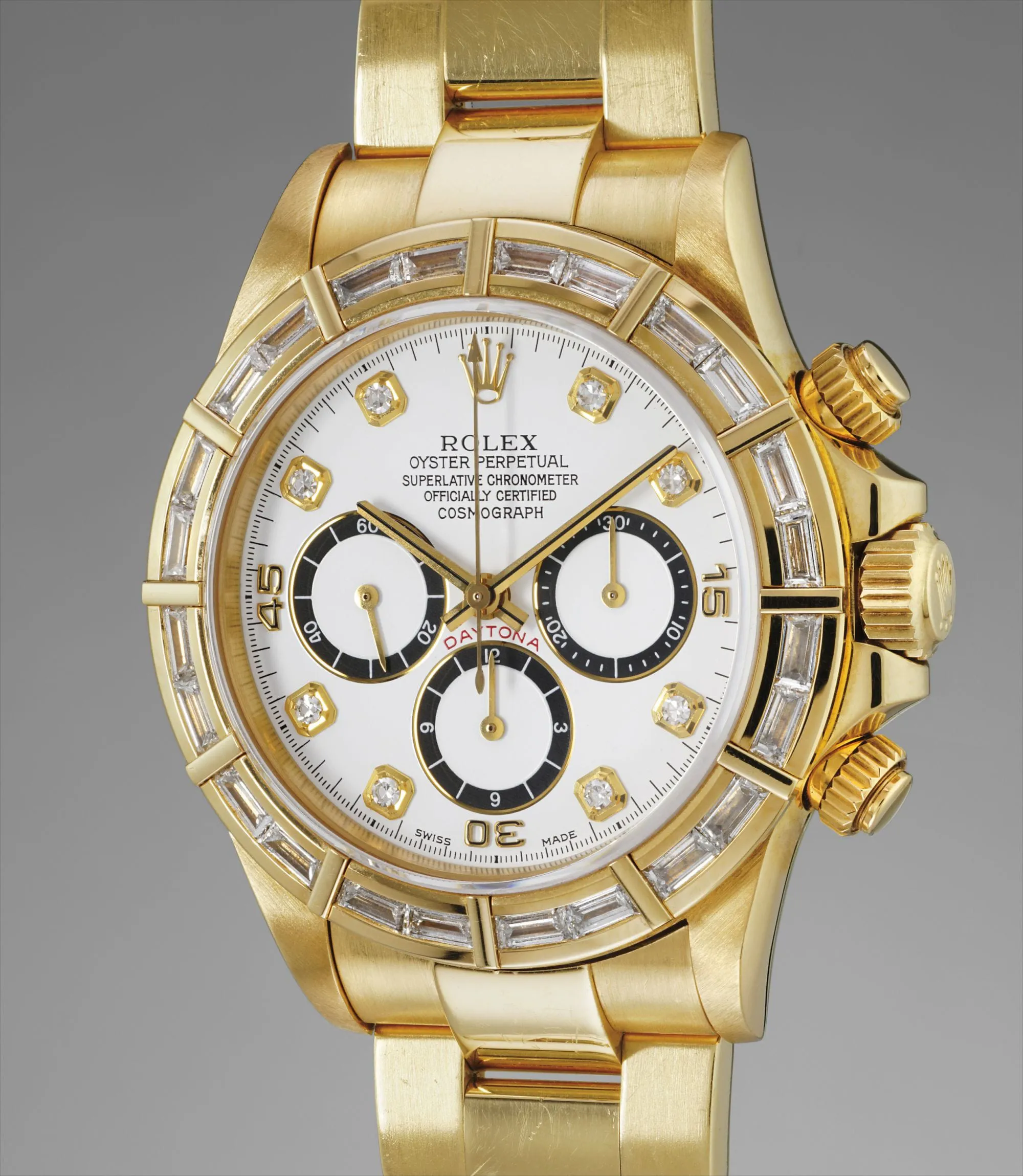 Rolex Daytona 16568 40mm Yellow gold and Diamond White