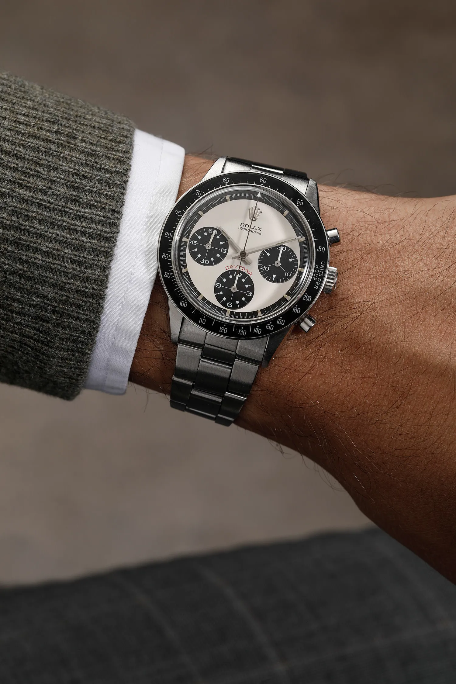 Rolex Daytona 6264 37.5mm Stainless steel Panda 5