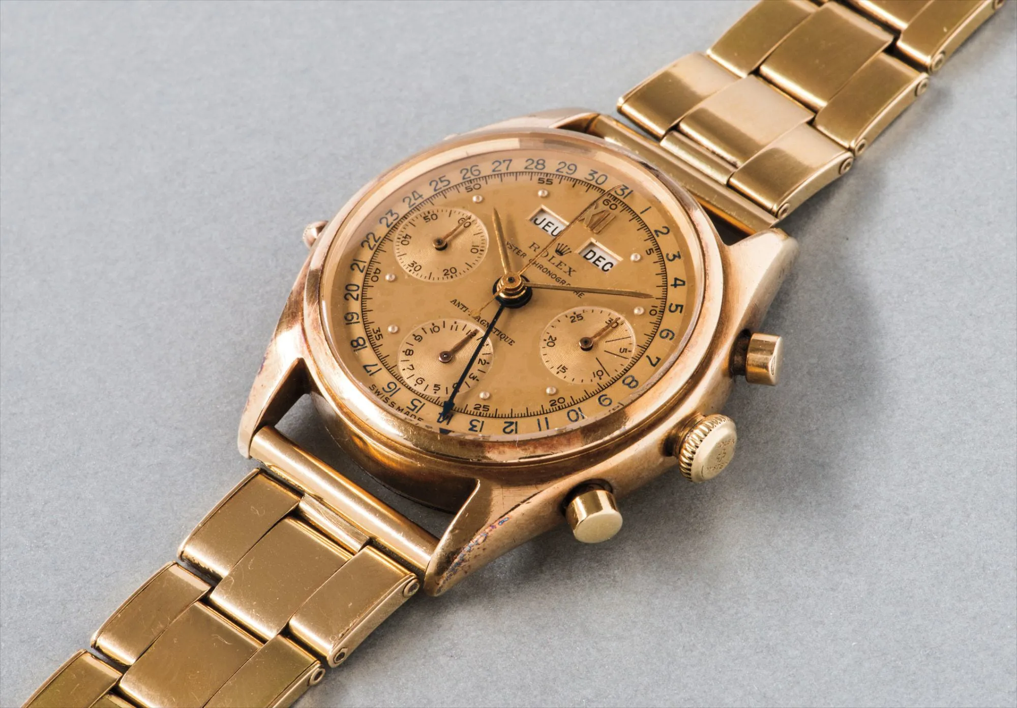 Rolex Chronograph 4767 35mm Yellow gold Two-tone Gold