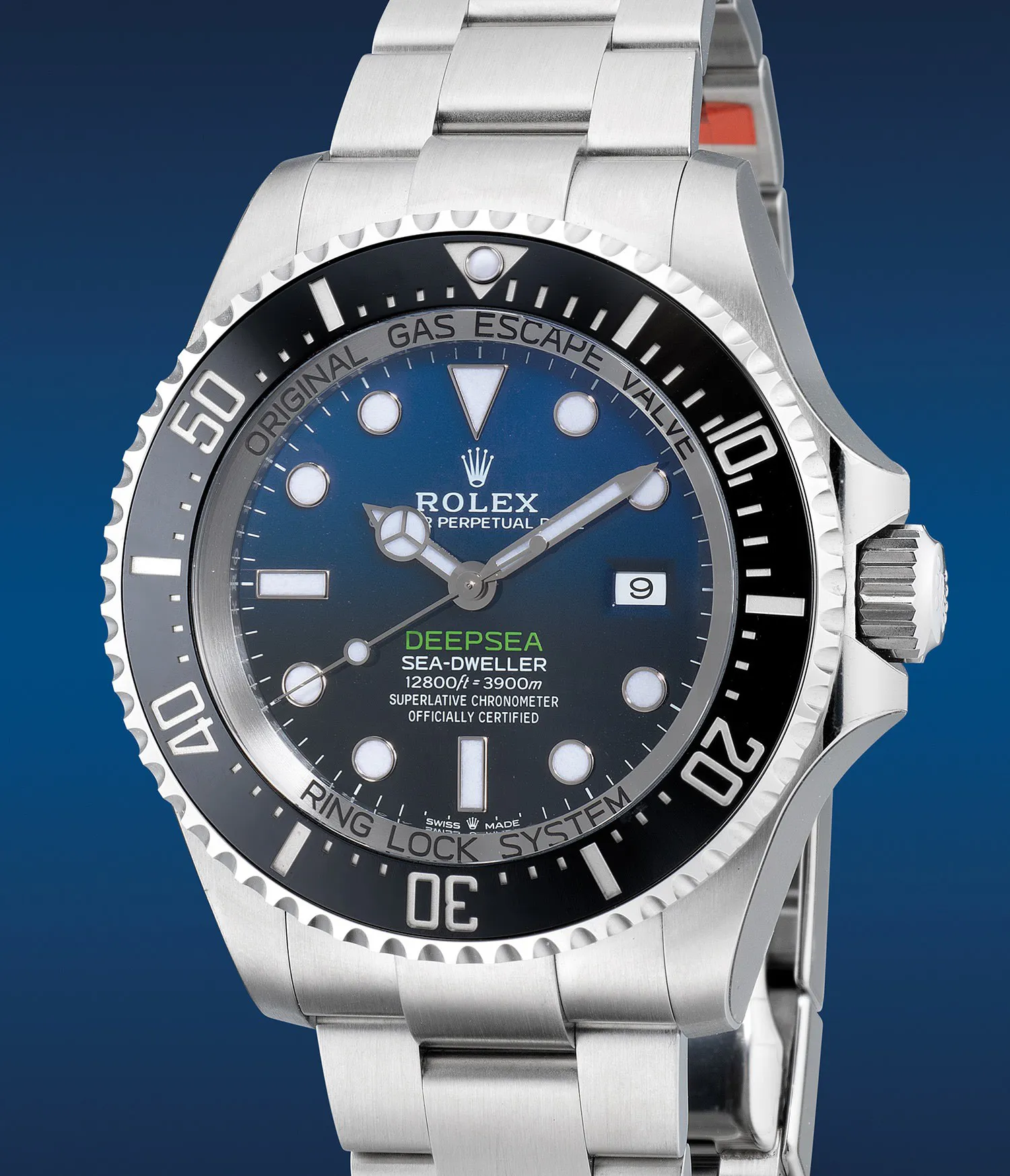 Rolex Sea-Dweller Deepsea 126660 44mm Stainless steel Blue