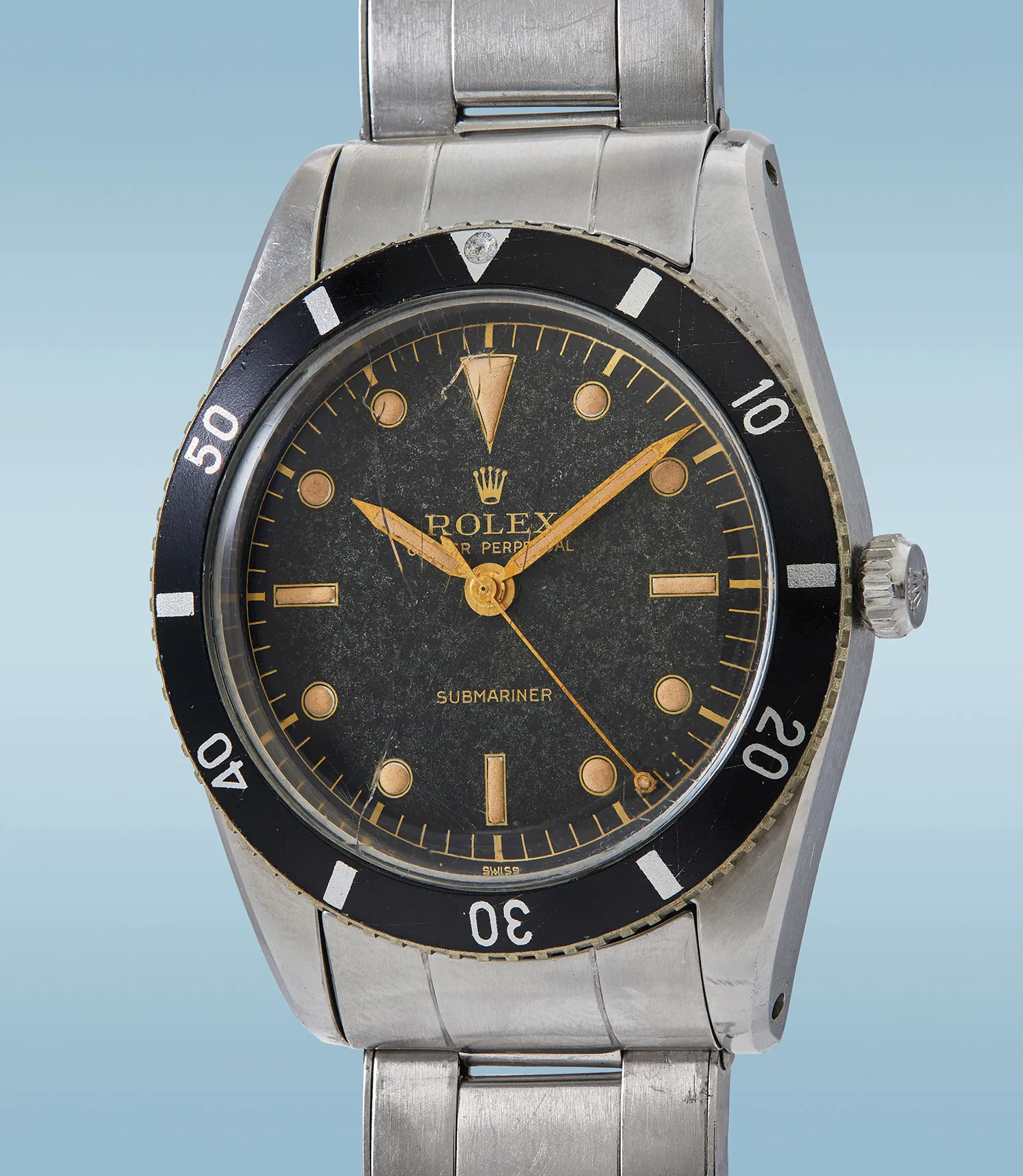 Rolex Submariner 6204 37mm Stainless steel Black