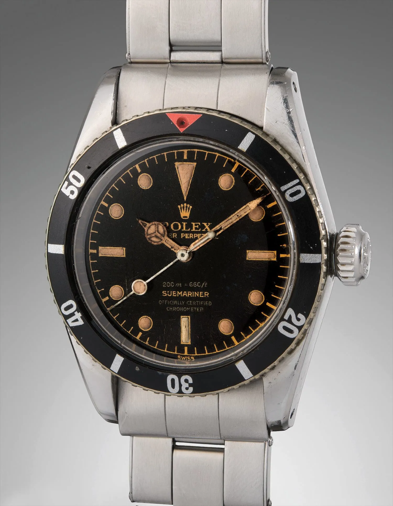 Rolex Submariner 6538 37.5mm Stainless steel Black