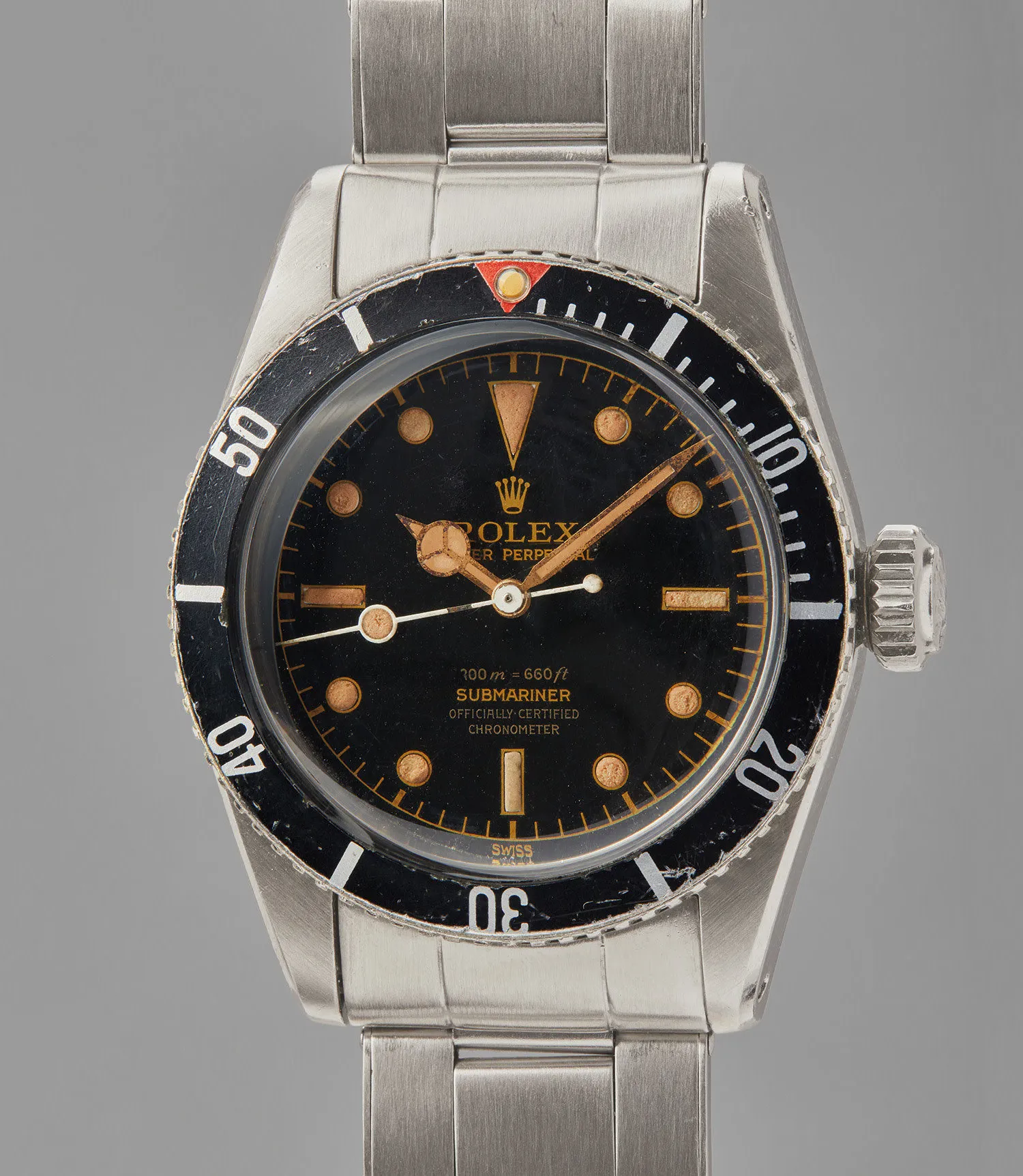 Rolex Submariner 6538 38mm Stainless steel Black