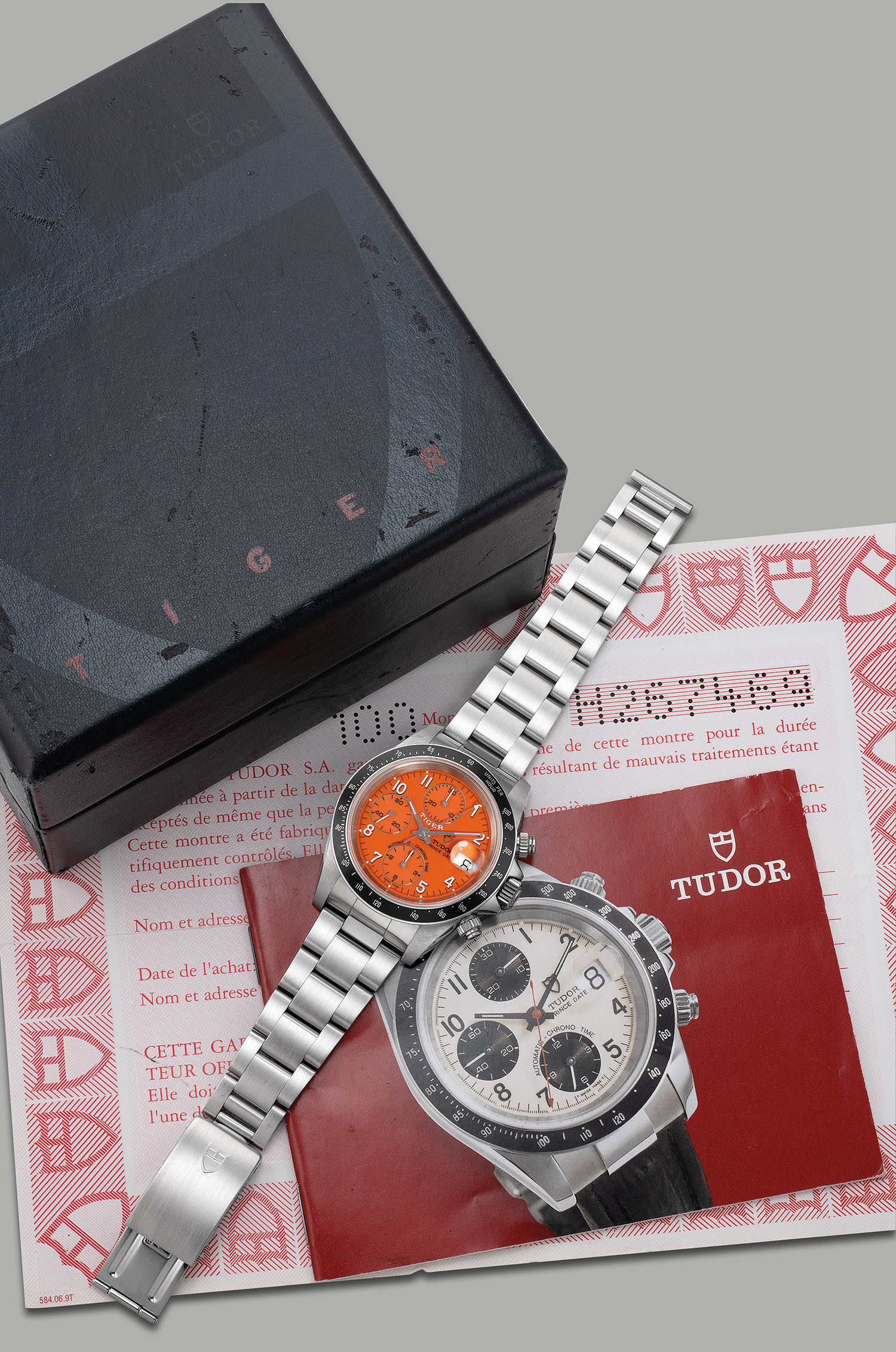 Tudor Tiger Prince Date Chronograph 79260 Stainless steel