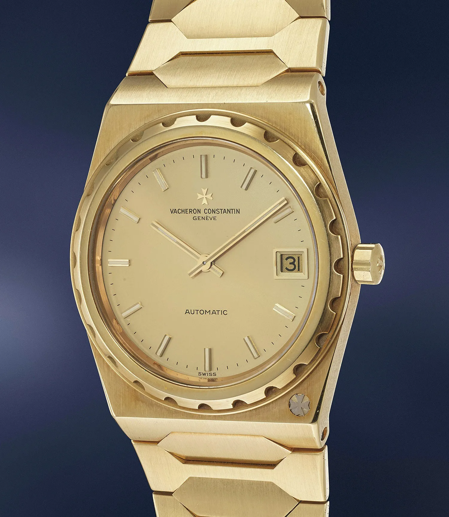 Vacheron Constantin 222 "Jumbo" 44018/411 38mm Yellow gold Yellow