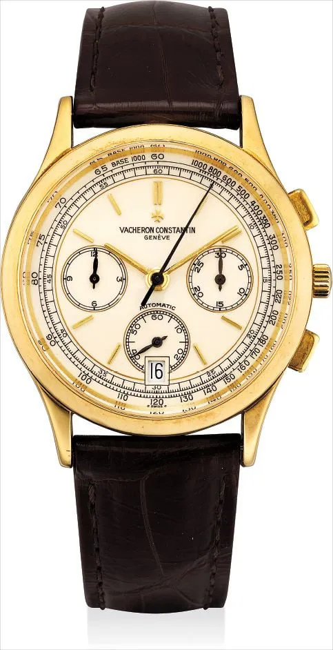 Vacheron Constantin Historiques 49002 35mm Yellow gold Silvered