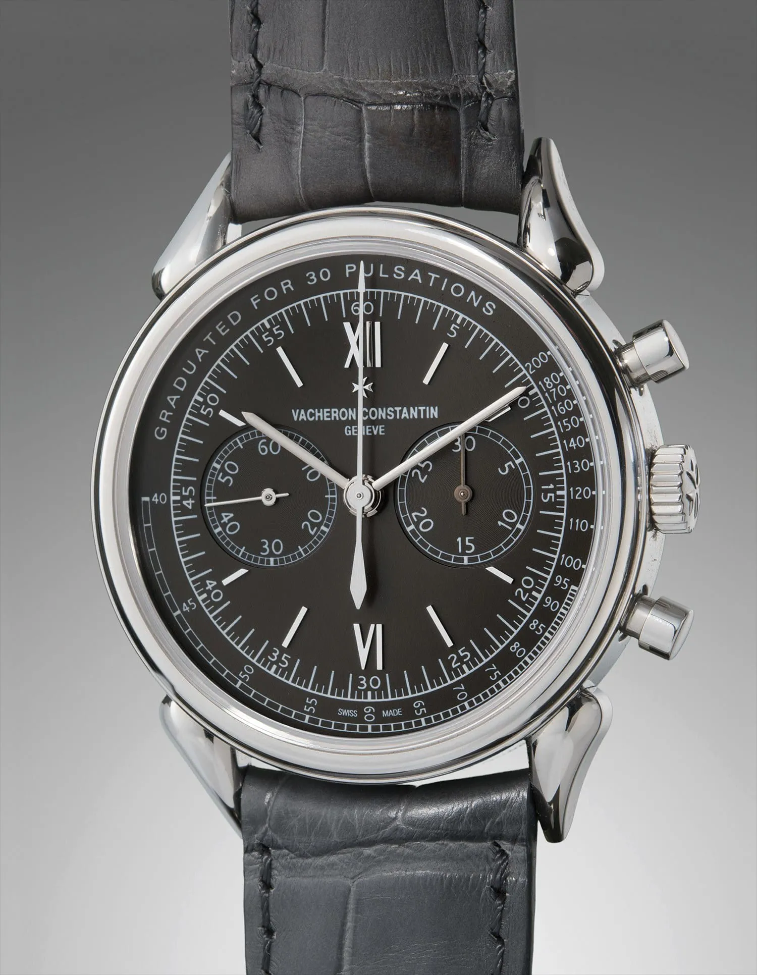 Vacheron Constantin Historiques 5000H 38.5mm Stainless steel Grey opaline