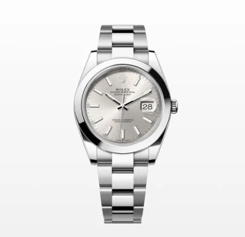 Rolex Datejust 41 126300 41mm Stainless steel Silver