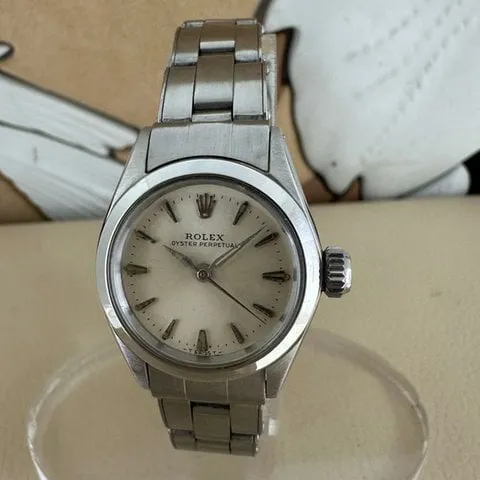 Rolex Oyster Perpetual 6618 25mm Stainless steel Silver