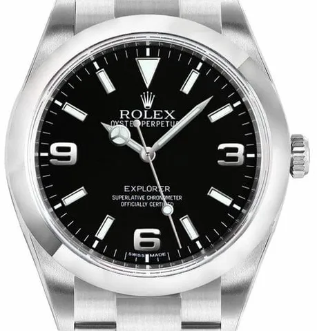 Rolex Explorer 214270 39mm Stainless steel Black