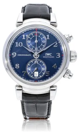 IWC Da Vinci IW393402 43mm Stainless steel Blue