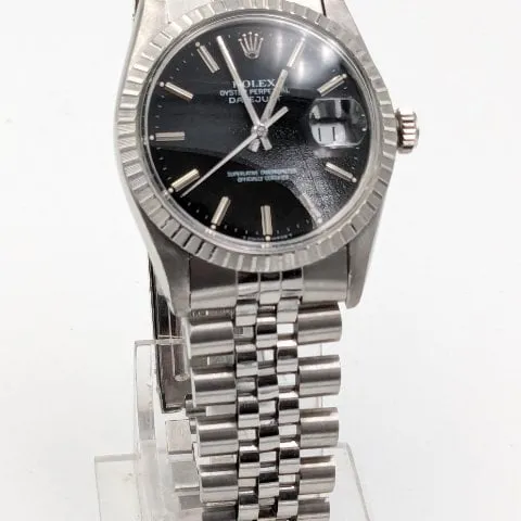 Rolex Datejust 36 16030 36mm Stainless steel Black