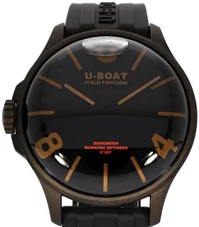 U-Boat Darkmoon 9548 Stainless steel Black