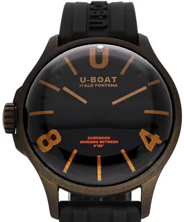 U-Boat Darkmoon 9550 Stainless steel Grau