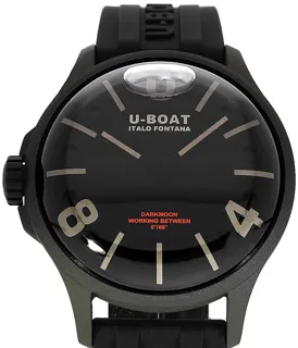 U-Boat Darkmoon 9552 Stainless steel Schwarz