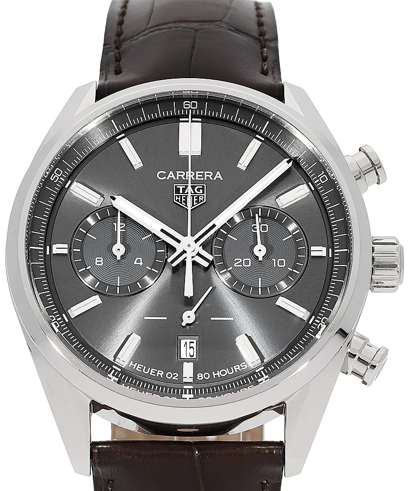 TAG Heuer Carrera CBN2012.FC6483 42mm Edelstahl Brown