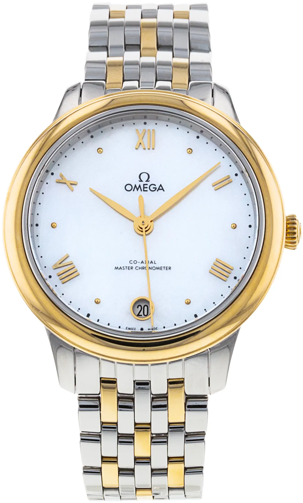 Omega De Ville 434.20.34.20.05.002 34mm Yellow gold and Stainless steel White