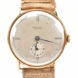 Philippe Watch Yellow gold Silver