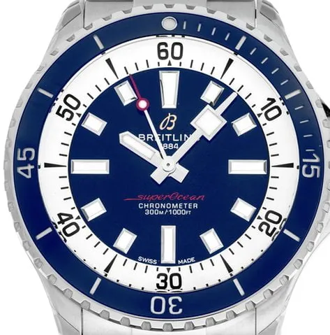 Breitling Superocean A17375E71C1A1 42mm Stainless steel Blue