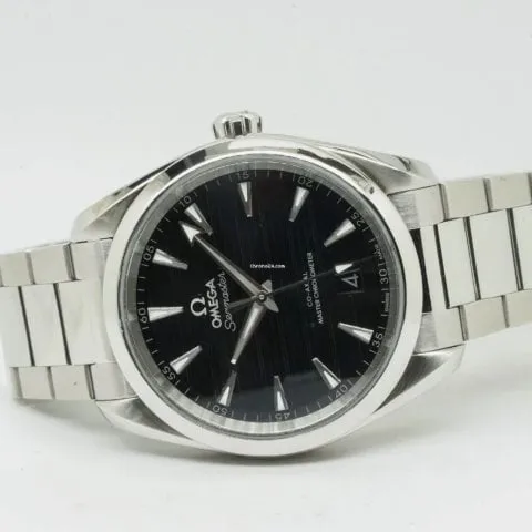 Omega Aqua Terra 220.10.38.20.01.001 38mm Stainless steel Black