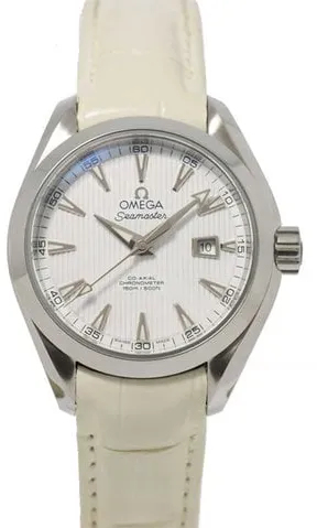 Omega Aqua Terra 231.13.34.20.04.001 34mm Stainless steel White