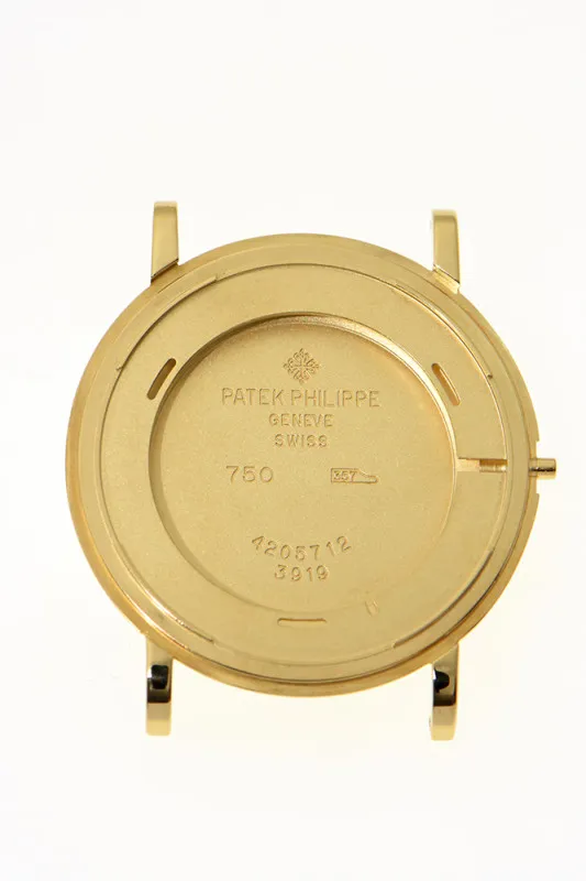 Patek Philippe Calatrava 3919 33mm Yellow gold Porcelain 8