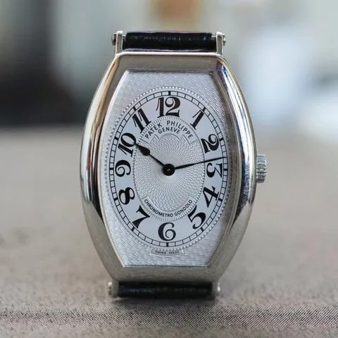 Patek Philippe Gondolo 5098P-001 32mm Platinum Silver